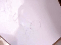 デカ尻, デカパイ, ブロンド, 手コキする, 淫乱熟女, ハメ撮り, タトゥー, 三人