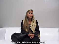 Enthousiasteling, Lieveling, Blond, Pijpbeurt, Tsjechisch