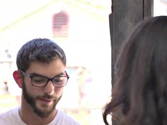 In den arsch, Grosse titten, Braunhaarige, Behaart, Italienisch, Lecken, Reiten, Titten