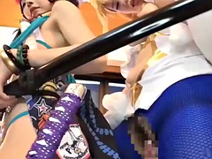 Азиатки, Большие сиськи, Китаянки, Ласковые ручки, Японки, Втроем, Игрушки