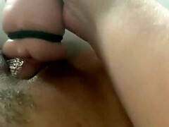 Leie, Kitzler, Hd, Riesig, Masturbation, Orgasmus, Muschi, Solo