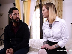 Incroyable, Blonde, Fétiche, Masturbation, Jupe, Jarretelles, Tatouage, Adolescente