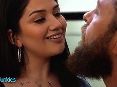 デカパイ, 茶髪の, Hd, 自然山雀, 乳首, 現実, 馬乗り, フェラする