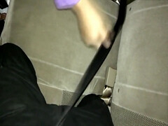 Thirsty Girl Sucks Cock Dry in Car