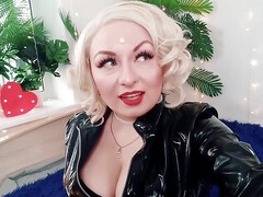 Blondine, Schmuddelige sprache, Weibliche domination, Fetisch, Hd, Milf, Herrin, Pov