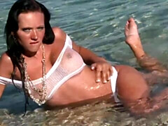 Enthousiasteling, Grote kont, Grote mammen, Bruinharig, Moeder die ik wil neuken, Naakt, Alleen, Strippen