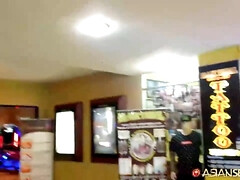 Asiatisch, Grosse titten, Blasen, Braunhaarige, Schwanz, Mutti, Jungendliche (18+), Ehefrau