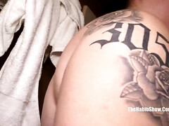 Grosser schwanz, Grosse titten, Schwarz, Pummelig, Fett, Interrassisch, Latina, Tittenfick