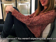 Enthousiasteling, Pijpbeurt, Bruinharig, Hd, Logement, Ondergoed, Klein, Tieten likken