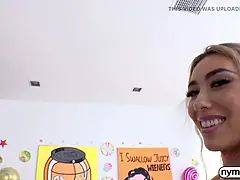デカ尻, デカチン, ブロンド, 中出し, Hd, なめる, オマンコ, 叫ぶ