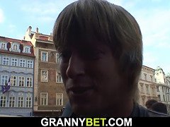 Grote lul, Omie, Rijpe lesbienne, Moeder, Realiteit, Roodharige vrouw, Kousen, Tiener