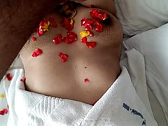 Tamil newlywed couple wild honeymoon sex in hotel - Inba gets fingered & fucked hard