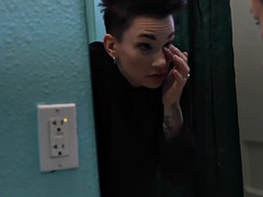 美女, 美人, デカパイ, ぽちゃ, エロティック, 指いじり, レズビアン, サウナ