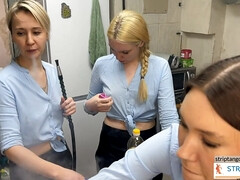 Enthousiasteling, Blond, Bruinharig, Hd, Huisvrouw