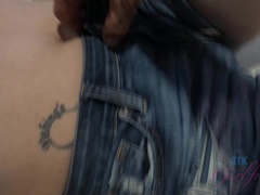 Strand, Vingeren, Vriendin, Masturbatie, Naakt, Orgasme, Gezichtspunt, Nat