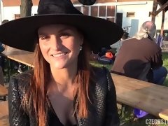 Schlampe, Verrückt, Spermaladung, Hardcore, Im freien, Pov, Öffentlich, Schlampe