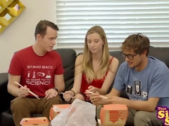 Mamada, Morena, Corrida, Sexo duro, Pequeña, Adolescente, Tetas, Voyeur