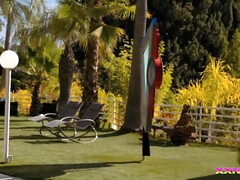 Grote lul, Grote mammen, Bruinharig, Classisch, Sperma shot, Schattig, Hd, Interraciaal