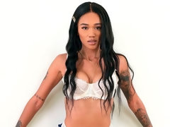 Mamada, Morena, Semen en la boca, Ébano, Lamidas, Hombre hombre mujer, Adolescente, Trio