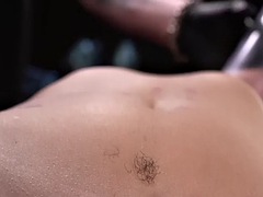 Hairybush sub tit cupped and fucked