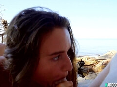 お尻, デカパイ, フェラチオ, 茶髪の, ハードコア, アウトドア, ポルノスター, ハメ撮り