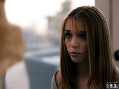 Black bf shared by gf and busty stepmom