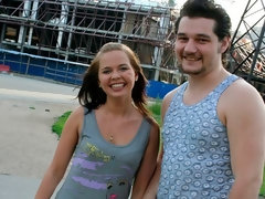 Leie, Arsch, Blondine, Blasen, Hundestellung, Handjob, Im freien, Rasiert