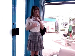 Amateur, Asiatique, Cul, Doigter, Poilue, Japonaise, Public, Adolescente