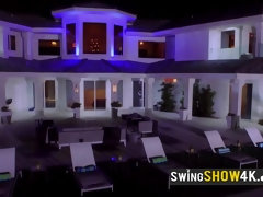 素人, グループ, 淫乱熟女, オージー, 現実, 赤毛, ソフトコア, スインガー