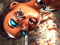 3d, アナル, 怪物, オージー, ラフ, 叫ぶ, 剃毛, 奴隷