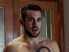 Slaapkamer, Grote mammen, Hondjeshouding, Sperma in gezicht, Doordringend, Shemale, Tatoeage, Tieten likken