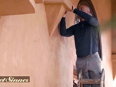 Grote mammen, Pijpbeurt, Hondjeshouding, Handbeurt, Hd, Zoenen, Likken, Rijpe lesbienne