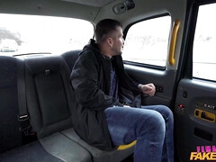 Lady Gang gets eaten out and sodomized in the car