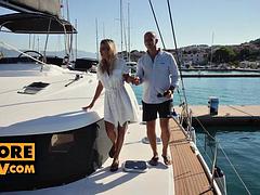 デカパイ, ブロンド, フェラチオ, ハードコア, 淫乱熟女, アウトドア, ハメ撮り, オッパイの