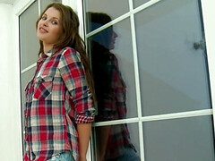 Hd, Masturbation, Orgasmus, Muschi, Rasiert, Dürr, Titten, Nass