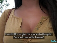 Mamada, Engañando, Pareja, Corridas, Estilo perrito, Corridas faciales, Pov, Público