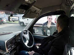 Leie, Blasen, Auto, Natürlichen titten, Pov, Rotschopf, Jungendliche (18+), Titten