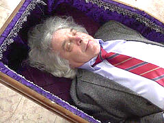 Grieving Blonde Widow Blows and boinks rock-hard knob Next to Cuckolded Husband