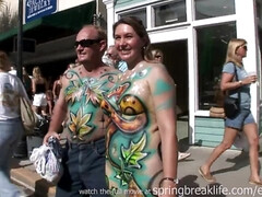 Chica, Loco, Despelote, Desnudo, Al aire libre, Pequeña, Coño, Sexo fuerte