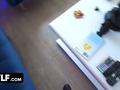 デカパイ, フェラチオ, エロ熟女, 手コキする, 淫乱熟女, ハメ撮り, 叫ぶ, 義母