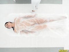 Kont, Grote kont, Grote mammen, Bruinharig, Hondjeshouding, Handbeurt, Masseren, Moeder die ik wil neuken