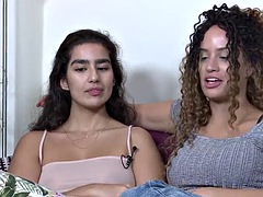 Luna Teaches Candella Hot Sex with Vibrators