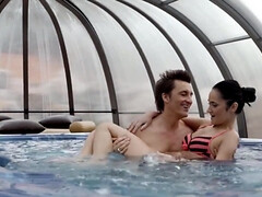 Old man is getting it done with a horny teen nymphet