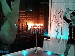 Leie, Sadomasochismus, Schönheit, Cfnm, Weibliche domination, Selbstgemacht, Latex, Bestrafung