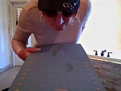 Grote lul, Grote mammen, Travestiet, Sperma shot, Masturbatie, Rijpe lesbienne, Shemale, Tieten likken