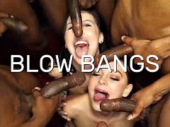 Asiatique, Grosse bite, Gros seins, Sucer une bite, Éjaculation interne, Partouze, Hard, Nénés