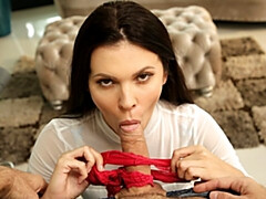 Anal, Cul, Sucer une bite, Brunette brune, Hard, Hd, Maman, Pov