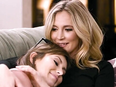 デカ尻, ブロンド, なめる, 淫乱熟女, オマンコ, 魅力的, 義母, オッパイの