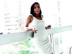 BRUNETTE BABE SHANA LANE FUCKED IN HER ASS AND JIZZED ON IN MONTREAL CANADA