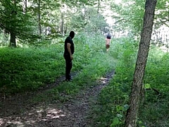 お尻, 緊縛, ヌード, アウトドア, 苦痛, お仕置き, オマンコ, オッパイの